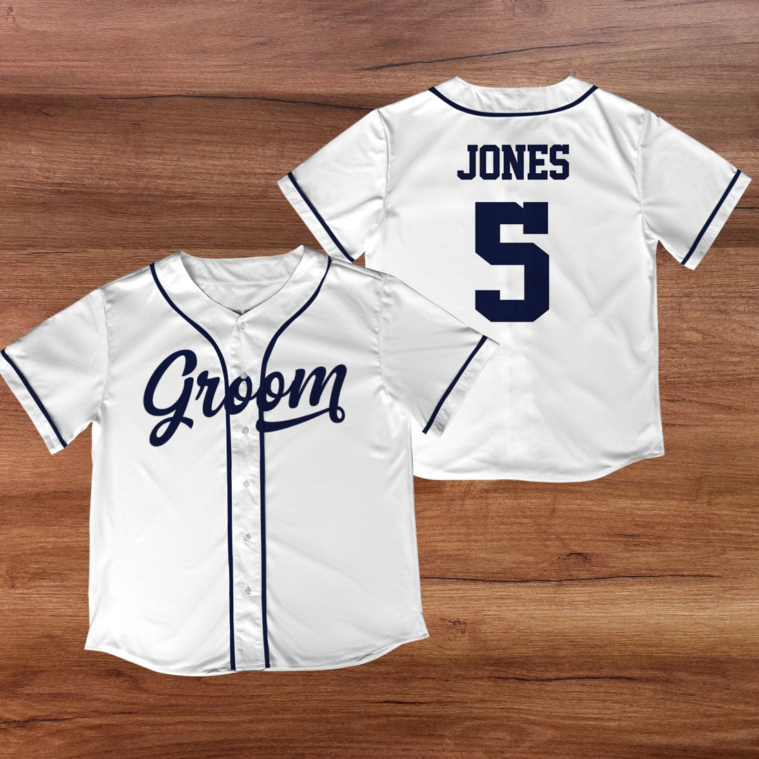 Custom Bachelor Party Groomsmen Best Man Gift Baseball Jersey Shirt