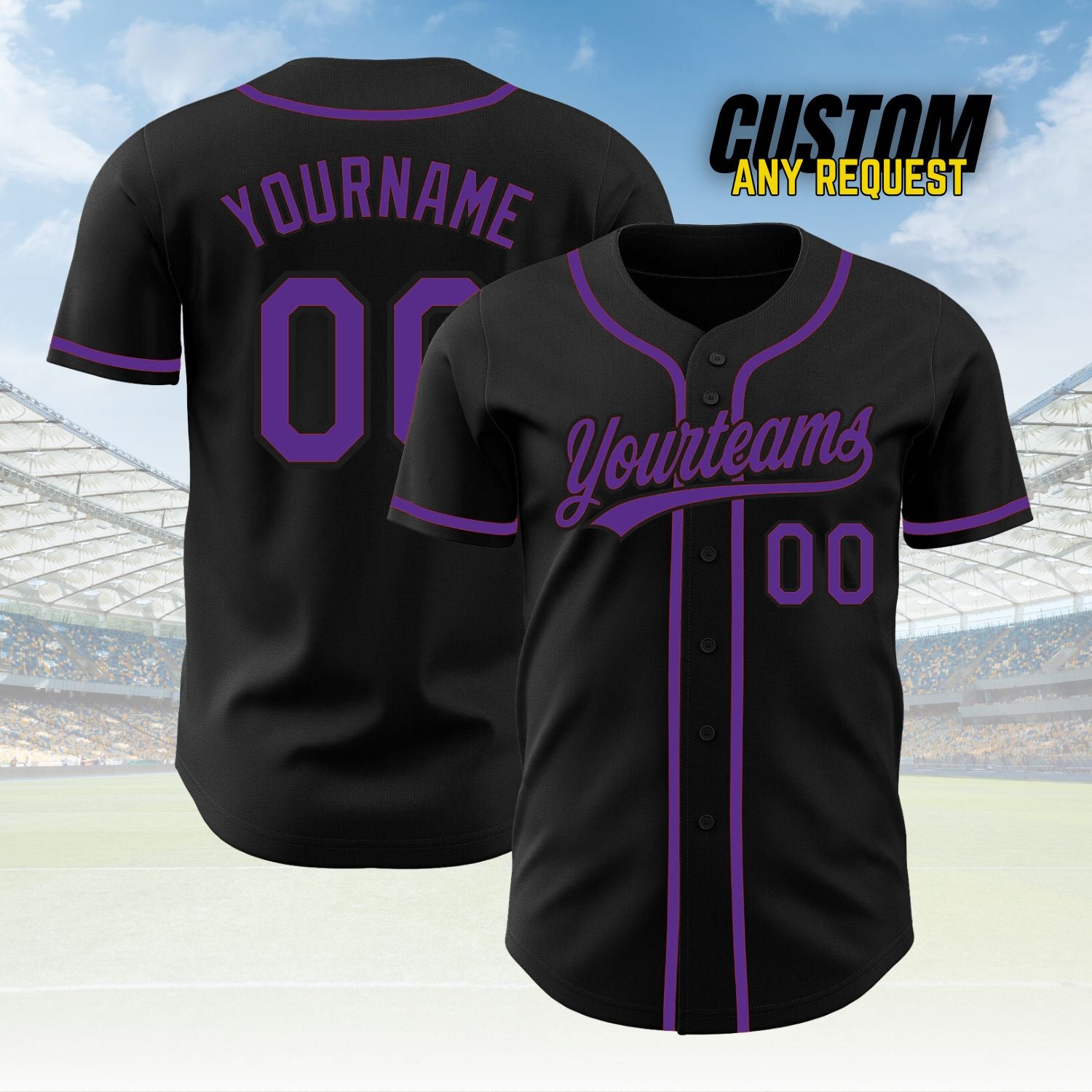 Custom Baseball Jersey Personalized Baseball Sports Uniform For Men Women Boy