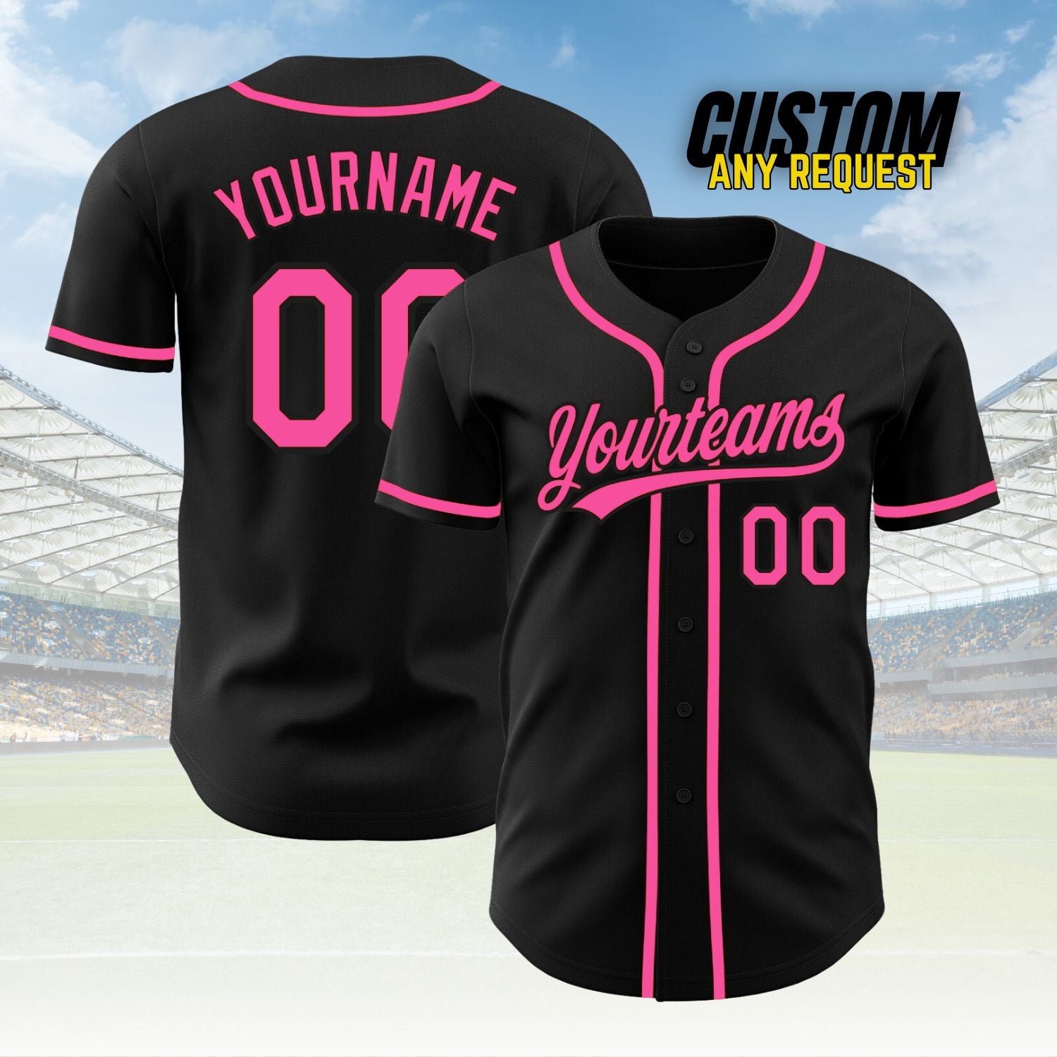 Custom Baseball Jersey Personalized Baseball Sports Uniform For Men Women Boy